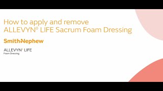 Product video: ALLEVYN Life Foam Dressings - Standard, Heel & Sacrum