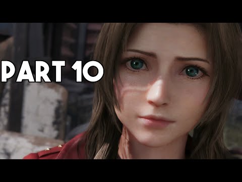 FINAL FANTASY 7 REMAKE Walkthrough Gameplay Part 10 - AERITH (FF7 REMAKE)
