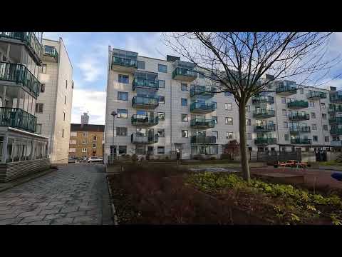 Gothenburg Walk from Hj  Brantingsplatsen to Vågmästaregatan 4k se