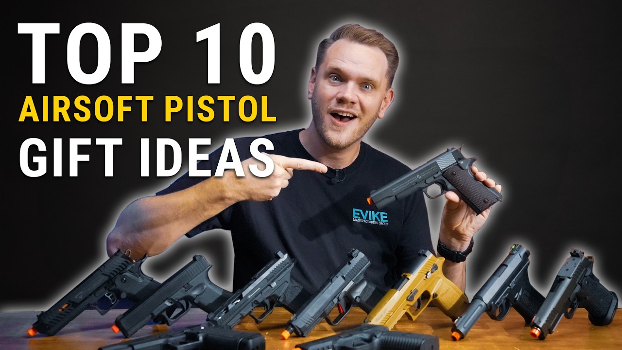 The 10 Best Airsoft Pistols of 2025… Ranked for the Holidays!