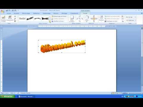 comment trouver wordart
