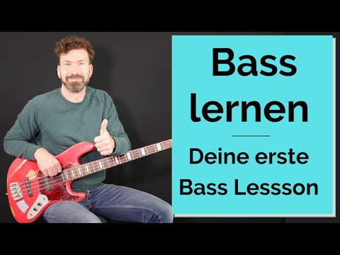 Learn Bass - Your first bass lesson - Ideal for bass beginners