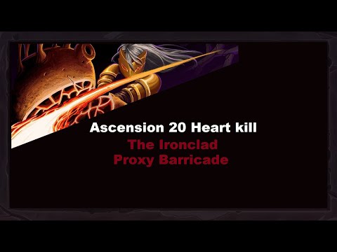 Slay the Spire (V2.0) - The Ironclad - Proxy Barricade