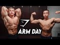 Crazy Arm Workout | Huge Gymshark Package | Not Competing?