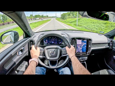Volvo XC40 [1.5 163HP] |0-100| POV Test Drive #1731 Joe Black