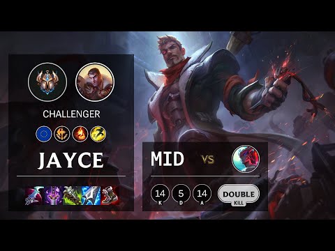 Jayce Mid vs Yone - EUW Challenger Patch 10.25b