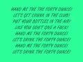 Brokencyde - 40oz LYRICS!!! - Zach James Brokencyde - 40oz LYRICS!!!