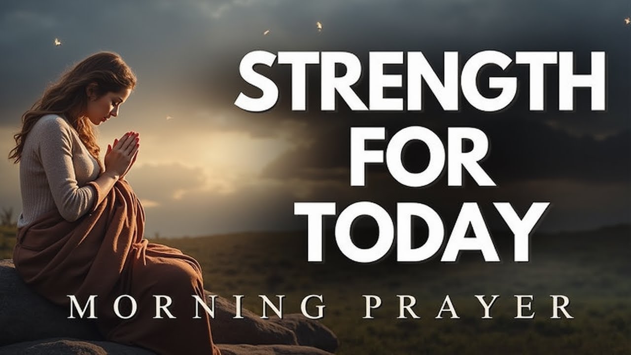 Surrender and Allow God To Lead You | A Blessed Morning Prayer To Start Your Day