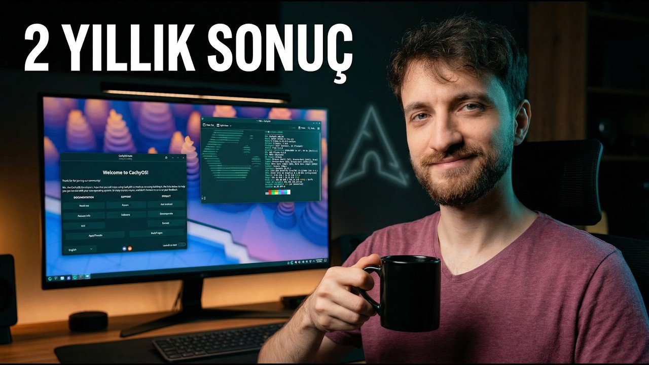 2 Yıldır Vazgeçemediğim Linux: CachyOS Kurulum ve İnceleme