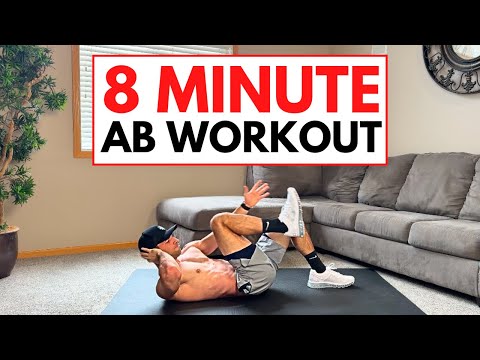 Do THIS Quick & Effective 8 Minute Ab Workout to Strengthen Your Core (No Equipment)!
