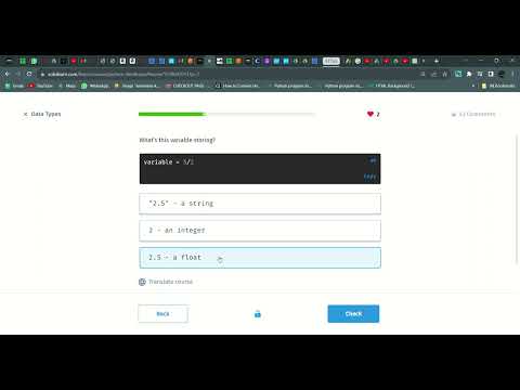 21 Data Types Python Developer Sololearn