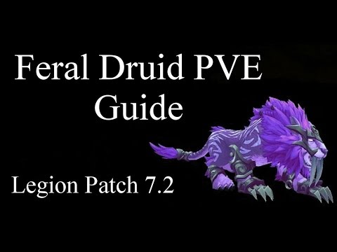 [WoW] Feral Druid PVE Guide/Tutorial Legion 7.2./7.2.5