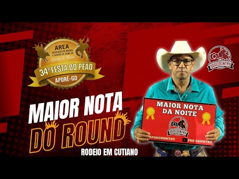 SÁBADO - MELHORES MONTARIAS DO CUTIANO - FESTA DO PEÃO DE APORÉ-GO 2026 