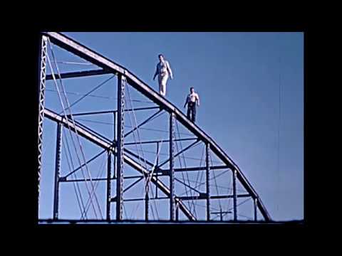 1951 More Pleasanton Kansas and Bridge Construction of the Marias Des Cygnes River