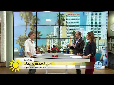 Hit ska du resa 2018 – "ät världens bästa mat för under 20 kronor" - Nyhetsmorgon (TV4)
