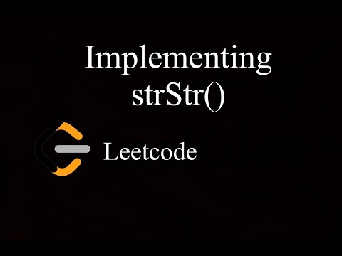 Implementing strStr | Leetcode | Easy Problems  | C++ | Day 10