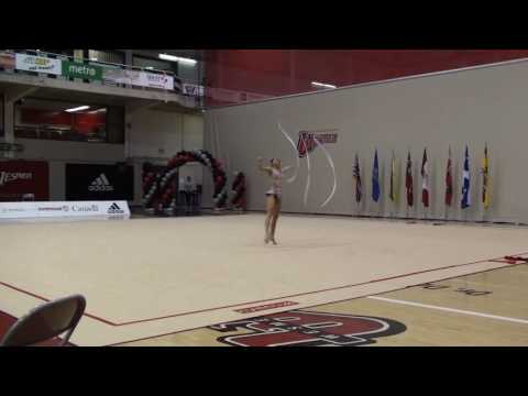 Katherine Uchida Senior Ribbon ON 2016 Canadian Championships RG