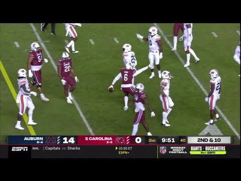 2021 USC vs Auburn - Josh Vann 11 Yd Reception