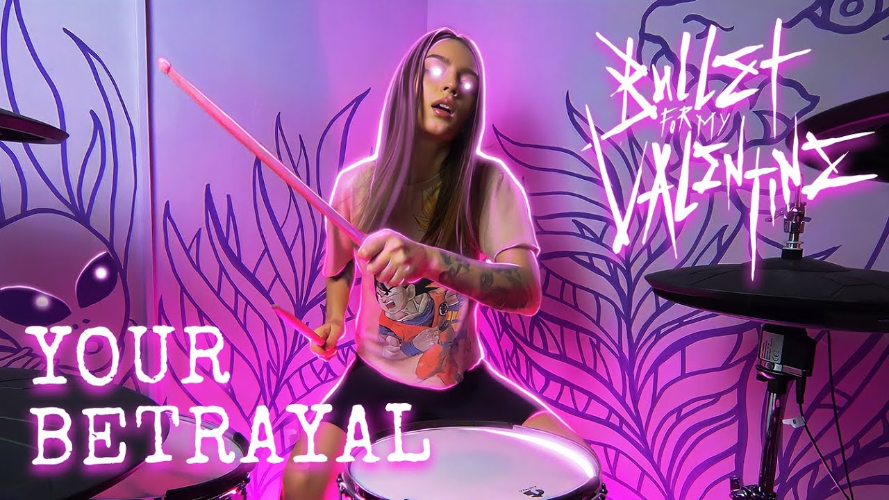 Your Betrayal (Drum Cover by Kristina Rybalchenko) - Bullet For My Valentine