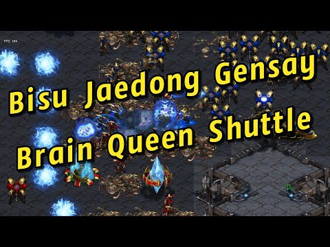 Bisu + Jaedong + Gensay vs Brain + Queen + Shuttle - Pro team fastest! Part 2