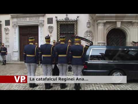 La catafalcul Reginei Ana…
