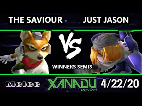 S@X 350 Online Winners Semis - The Saviour (Fox) Vs. Just Jason (Sheik) Smash Melee - SSBM