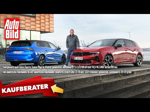 Opel Astra (2022) | The compact car in the buyer's guide (design, plug-in hybrid, infotainment)
