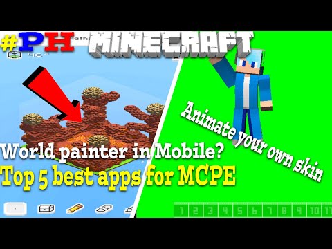 Frost YT - Top 5 Useful Apps For Minecraft pocket Edition (MOBILE Only)