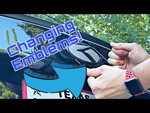 How to Re-badge your car!! (Re-emblem or De-badge)