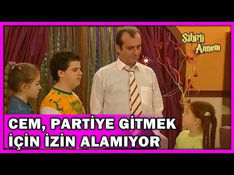 Cem, Tuğçe ile Partiye Gitmek İçin İzin Alamıyor! - Sihirli Annem 102.Bölüm