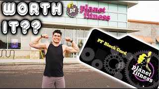 IS THE BLACK CARD WORTH IT AT PLANET FITNESS (BLACK CARD WALKTHROUGH!)