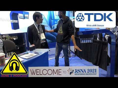 Coolest New Innovation TDK Nivio xMR Sensor at RSNA 2021- Zone 3 Podcast
