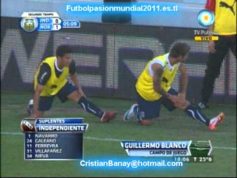 Independiente 1 Newell's 1 Apertura 2011(Relato Carlos Muñoz)