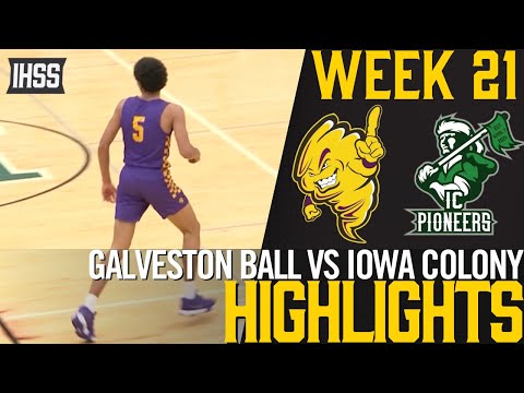 Thrilling Finish: Galveston Ball Clutches Win Against Iowa Colony | High School Basketball