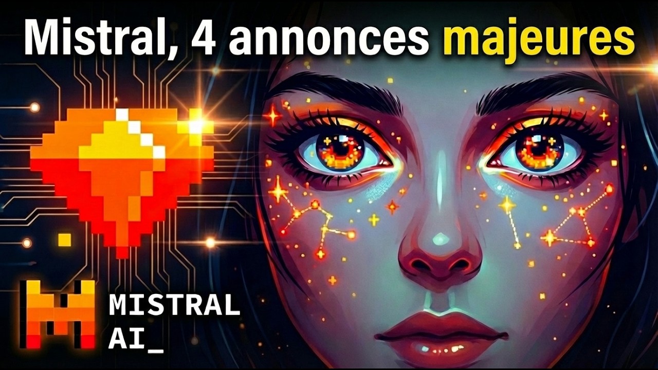 Personne n’en parle… Mistral AI vient de lâcher 4 bombes 💣