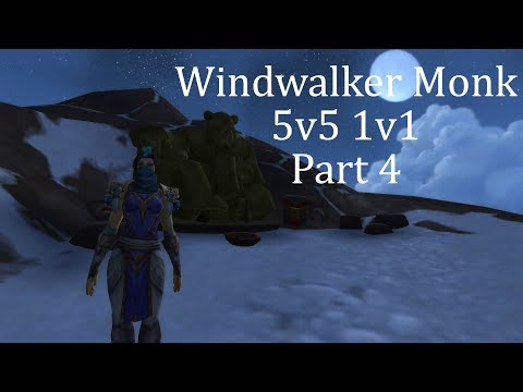 WINDWALKER MONK PVP (5V5 1V1 PART 4) - World of Warcraft 7.3.5