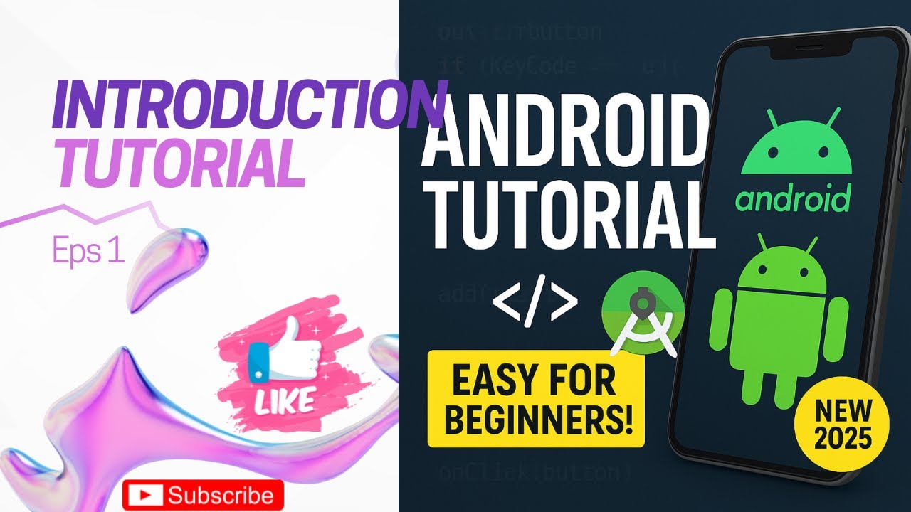 Learning Android App Development Using Java | Full Beginner Tutorial (2025)