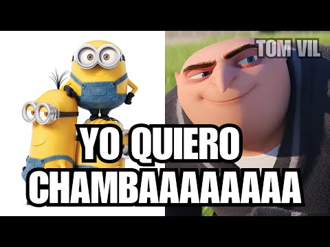 Yo quiero chamba (Los minions IA - Gru IA)