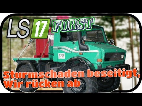 LS17 FORST FICHTELBERG SE02 - Sturmschaden beseitigt, Wir rücken ab #037 ★ Lets Play Farming Simulat