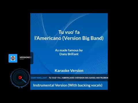 Tu vuo' fa l'Americano (Base professionale Version Big Band)