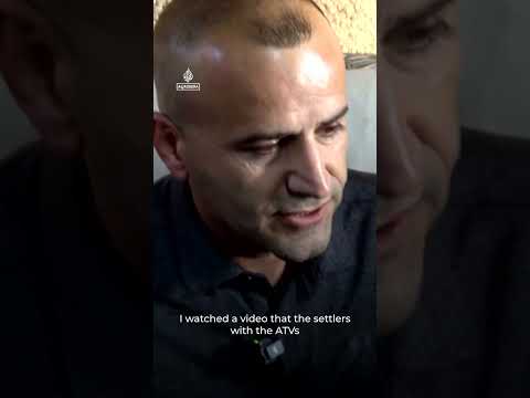 Palestinian American reunites with family under siege in West Bank | AJ #shorts