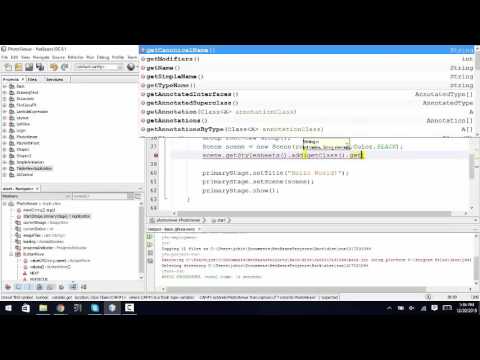 JavaFX Tutorial 38 Creating a PhotoViewer Part 1