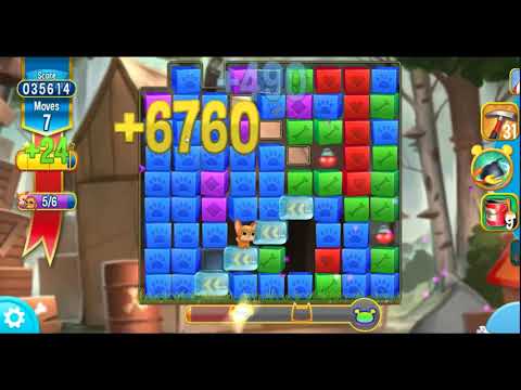 Pet Rescue Saga Level 4384 - NO BOOSTERS | SKILLGAMING ✔️