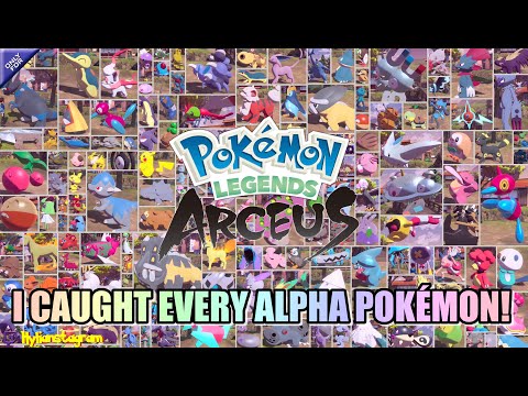 I Caught EVERY ALPHA In Pokémon Legends Arceus - Here's How You Can Too!