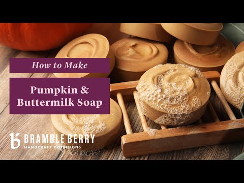 Anne-Marie Makes Pumpkin and Buttermilk Soap | Bramble Berry