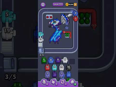 Pixel Flow Level 757 Walkthrough