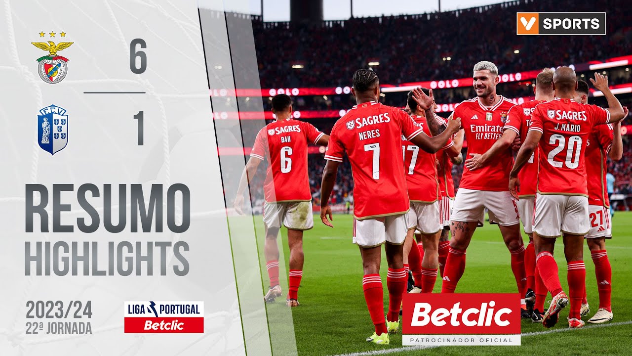 Benfica vs Vizela highlights