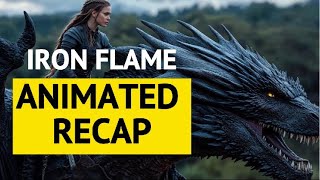 Fully Visualized Iron Flame Recap: Dragons, Rebellion, and Dark Magic