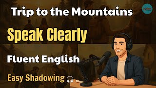 Speak English Clearly with Shadowing | A Trip to the Mountains