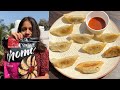 Prasuma Desi Chicken Pan Fried Momos | Story time - shopkeeper ne bezzati kar di 🤦‍♀️